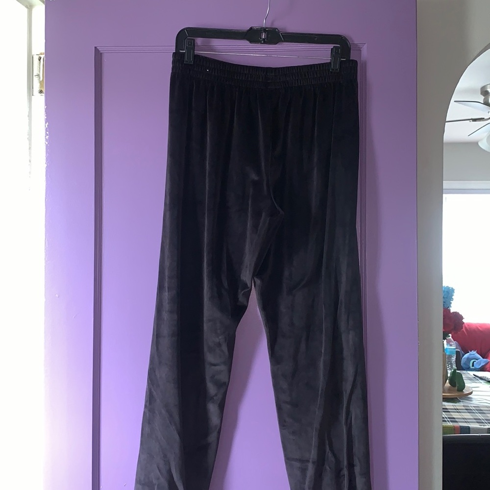 PINK velvet joggers